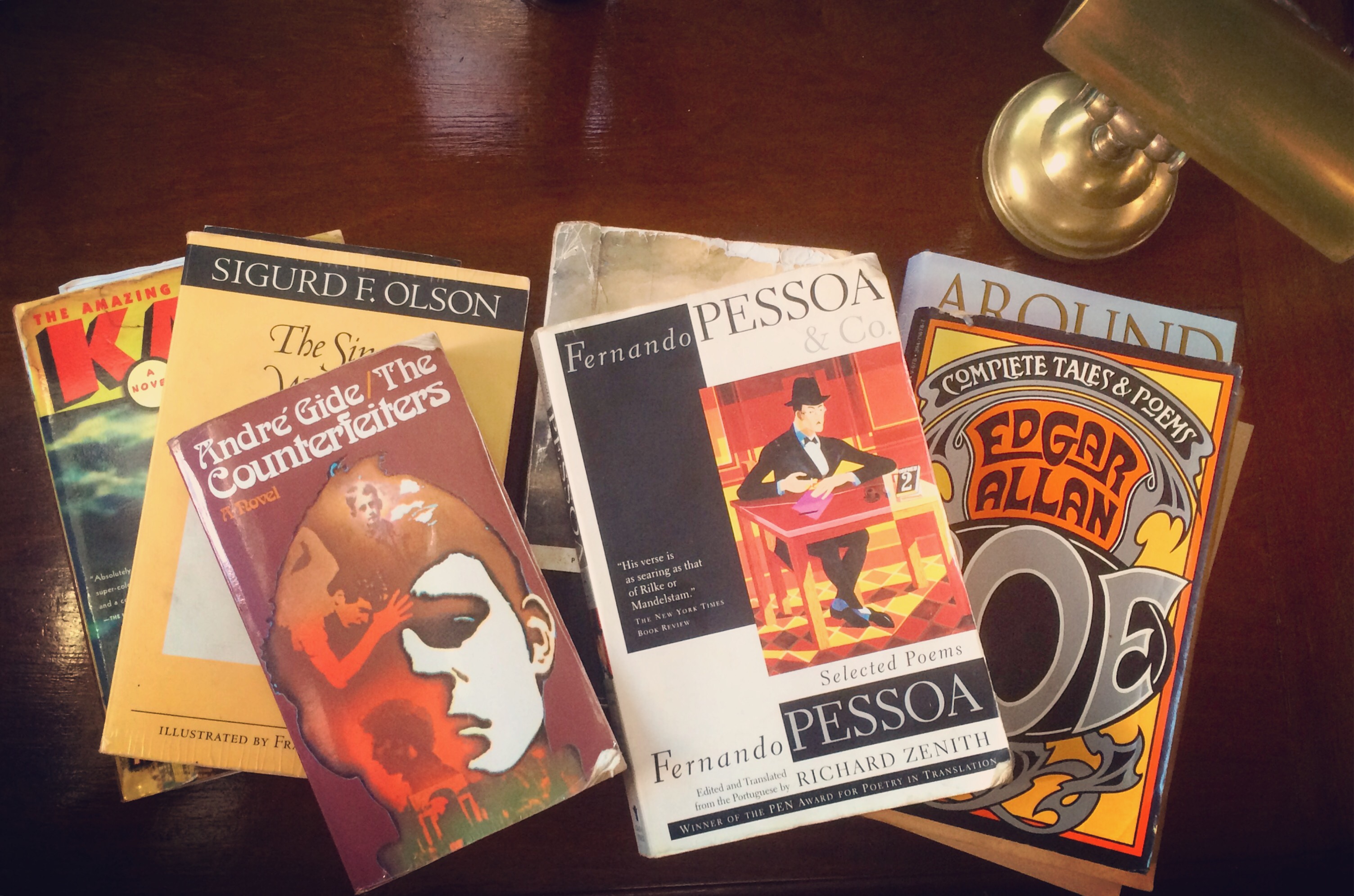 Just a few selections from Ave's library. 